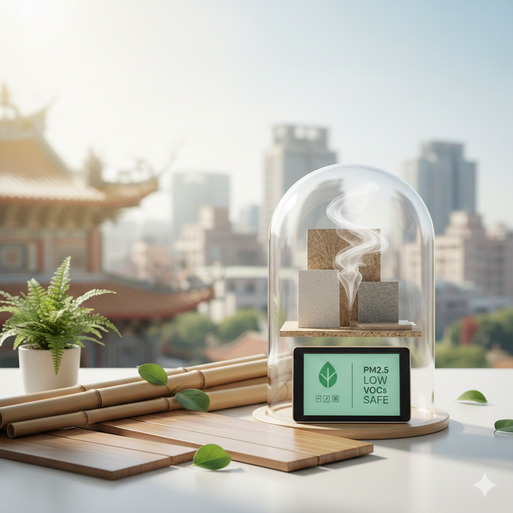 裝修材料標榜「環保綠建材」卻有刺鼻味?預防建材替換的制度化查核指南